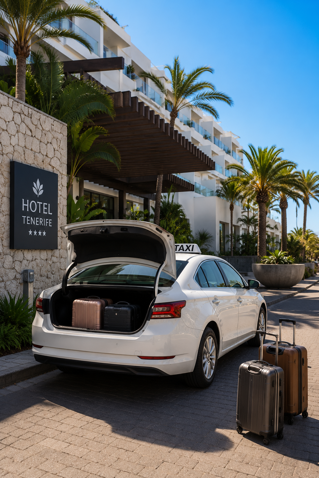 traslados a hoteles y alojamiento en tenerife